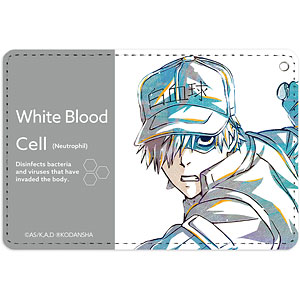 はたらく細胞 白血球(好中球) Ani-Art 1ポケットパスケース