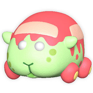 【特典】PUI PUI モルカー スクイーズフィギュア ゾンビシロモ