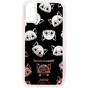 アグレッシブ烈子 グリッターiPhoneケース(11 Pro Max)