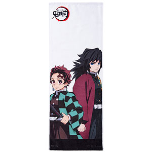 鬼滅の刃 ポートレイトフェイスタオル 炭治郎＆義勇B