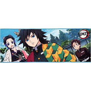 鬼滅の刃 ポートレイトフェイスタオル 炭治郎＆義勇＆しのぶ