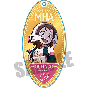 きゃらメダルモーテルキーホルダー 僕のヒーローアカデミア 麗日お茶子