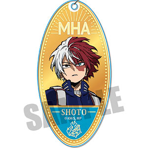 きゃらメダルモーテルキーホルダー 僕のヒーローアカデミア 轟焦凍