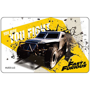 『ワイルド・スピード』 ICカードステッカー D(YOU FIGHT)