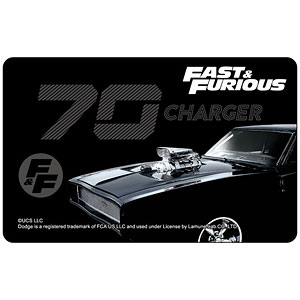 『ワイルド・スピード』 ICカードステッカー F(70CHARGER)