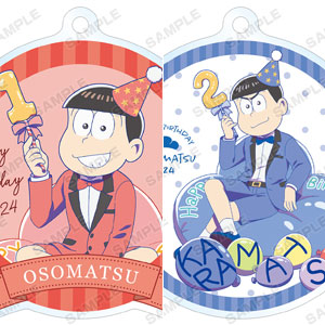 おそ松さん 描き下ろしイラスト バルーンバースデーver. トレーディングアクリルキーホルダー 12個入りBOX