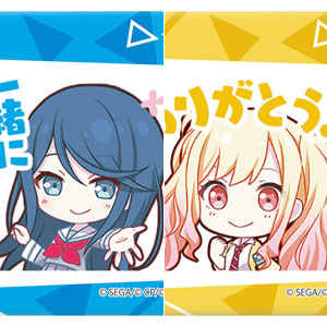 【バラ売り可】プロセカ スクエア缶バッジ バーチャルシンガー プロジェクトセカイ カラフルステージ！ feat. 初音ミク
