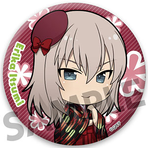 ガールズ＆パンツァー 最終章 76mm缶バッジ 逸見エリカ ハイカラ ver.