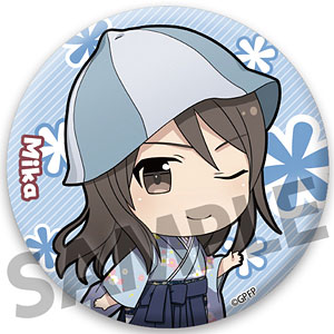 ガールズ＆パンツァー 最終章 76mm缶バッジ ミカ ハイカラ ver.