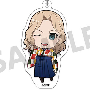 ガールズ＆パンツァー 最終章 アクリルキーホルダー ケイ ハイカラ ver.