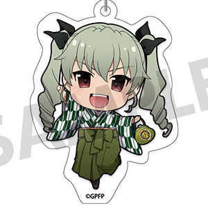 ガールズ＆パンツァー 最終章 アクリルキーホルダー アンチョビ ハイカラ ver.