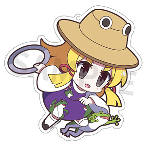 東方Project アクリルキーホルダー ゆるっととうほう 124 洩矢諏訪子 Ver.2