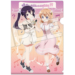 ご注文は謎解きですか？？ 謎付きクリアファイル ココア＆リゼver.