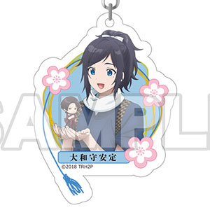 続『刀剣乱舞-花丸-』 大和守安定とねんどろいどこ～で 描き下ろし アクリルキーホルダー