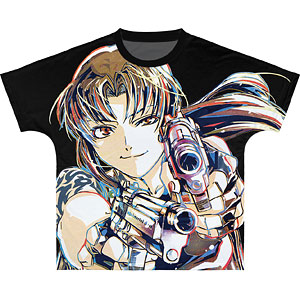 BLACK LAGOON レヴィ Ani-Art フルグラフィックTシャツ ユニセックス S