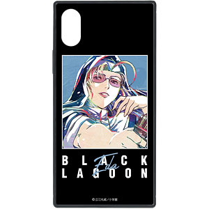 BLACK LAGOON エダ Ani-Art スクエア強化ガラスiPhoneケース(X/XS)