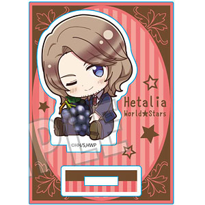 ぎゅぎゅっとミニスタンド ヘタリア World★Stars フランス(ブドウ)