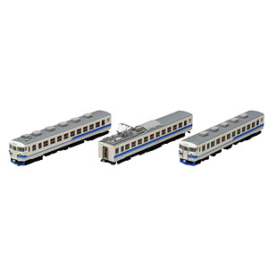 98457 JR 475系電車(北陸本線・新塗装・ベンチレーターなし)セット(3両)