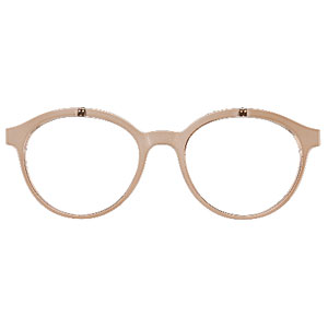 スマホグラス ボストン型 クリアライトブラウン 1.6倍