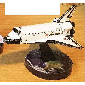 メタリックナノパズル T-MB-004 Space Shuttle