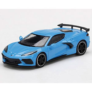 1/64 シボレー コルベット スティングレイ 2020 ラピッドブルー(右
