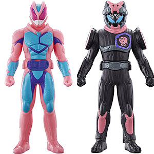 ソフビヒーロー 仮面ライダーリバイス＆レジェンド仮面ライダー 10個入りBOX (食玩)