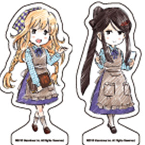 アクリルぷちスタンド「牧場物語 3つの里の大切な友だち」02/カフェver. グラフアート 7個入りBOX