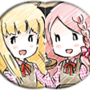 缶バッジ「牧場物語 再会のミネラルタウン」05/カフェver. グラフ