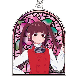 死神坊ちゃんと黒メイド ステンドグラス風アクリルキーホルダー ヴィオラ