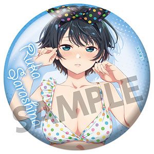 彼女、お借りします展 缶バッジ 原画 原作 漫画 限定 水原千鶴 彼女、お借りします 76mm缶バッジ 水原千鶴 水着 ver.[ホビー