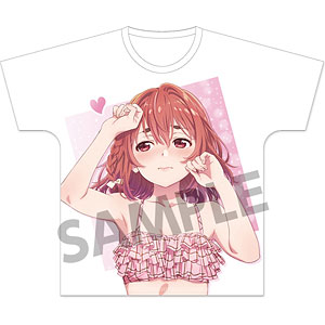 彼女、お借りします フルグラフィックTシャツ 水原千鶴 水着 ver. XL