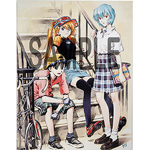 貞本義行 「新世紀エヴァンゲリオン」 F6キャンバスアート D[KADOKAWA