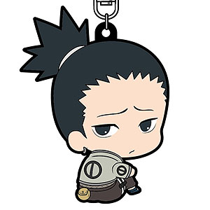 NARUTO ボッチくんシリーズ ラバーマスコット 奈良シカマル