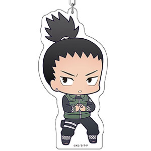NARUTO -ナルト- 疾風伝 デカキーホルダー 奈良シカマル ぷにキャラ 結印 ver.