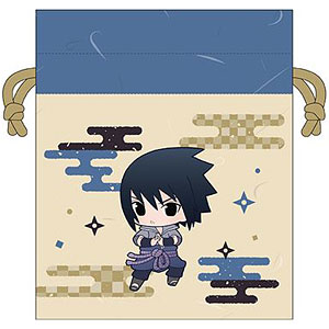 NARUTO -ナルト- 疾風伝 巾着 うちはサスケ ぷにキャラ 結印 ver.