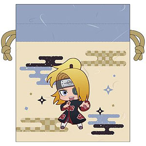 NARUTO -ナルト- 疾風伝 巾着 うちはサスケ ぷにキャラ 結印 ver