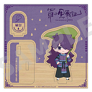 羅小黒戦記 ロシャオヘイ戦記 ウッドスタンド 羅小黒戦記 ウッドスタンド Rainy day ver. シャオヘイ-amiami