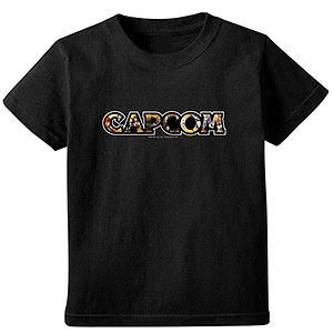 CAPCOMロゴTシャツ(オールカプコン) ブラック Sサイズ
