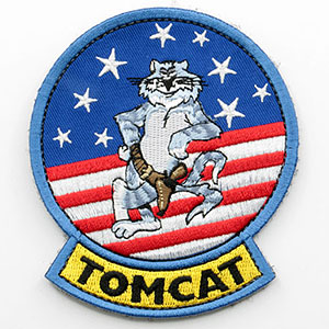 TOP GUN ワッペン(着脱式) TOMCAT