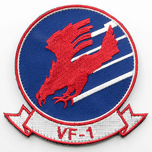TOP GUN ワッペン(着脱式) VF-1