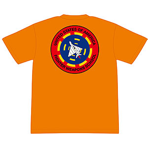 TOP GUN ファイターウエポンスクール Tシャツ (OR) XL