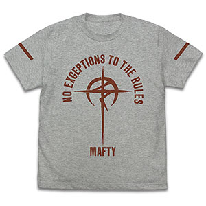 機動戦士ガンダム 閃光のハサウェイ マフティースローガン Tシャツ/MIX GRAY-L