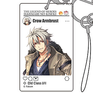 英雄伝説 創の軌跡 クロウ・アームブラスト SNS風アクリルキーホルダー