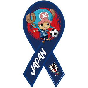 ONE PIECE リボンマグネット サッカー日本代表ver. (ルフィ