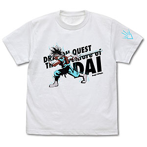 ドラゴンクエスト ダイの大冒険 ダイ Tシャツ/WHITE-XL