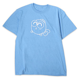 きんぎょ注意報！ ぎょぴちゃんプリントTシャツ ライトブルー WL