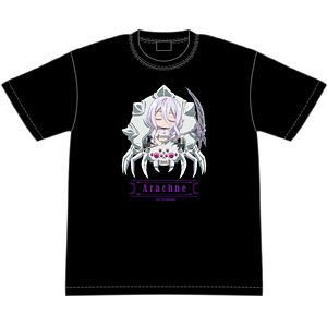 蜘蛛ですが、なにか？ アラクネ＆ステータス Tシャツ L