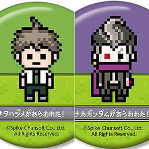 ダンガンロンパ1・2 Reload トレーディングドット絵モチーフ缶バッジ ver.C 8個入りBOX