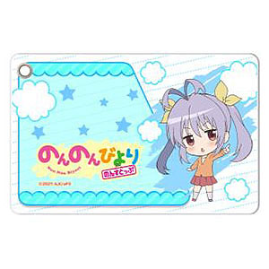 のんのんびより のんすとっぷ スリムソフトパスケース 宮内れんげSD