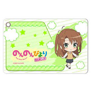 のんのんびより のんすとっぷ スリムソフトパスケース 越谷小鞠SD